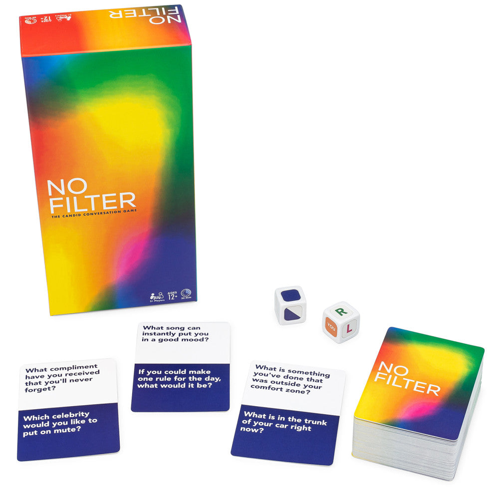 Alternative view of No Filter Candid Conversation Game by Big G Creative, 3+ Players, Ages 12+