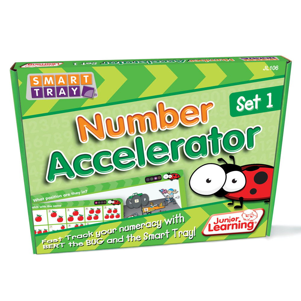 Alternative view of Number Accelerator Junior Learning Set - Educational Math Game for Ages 5+