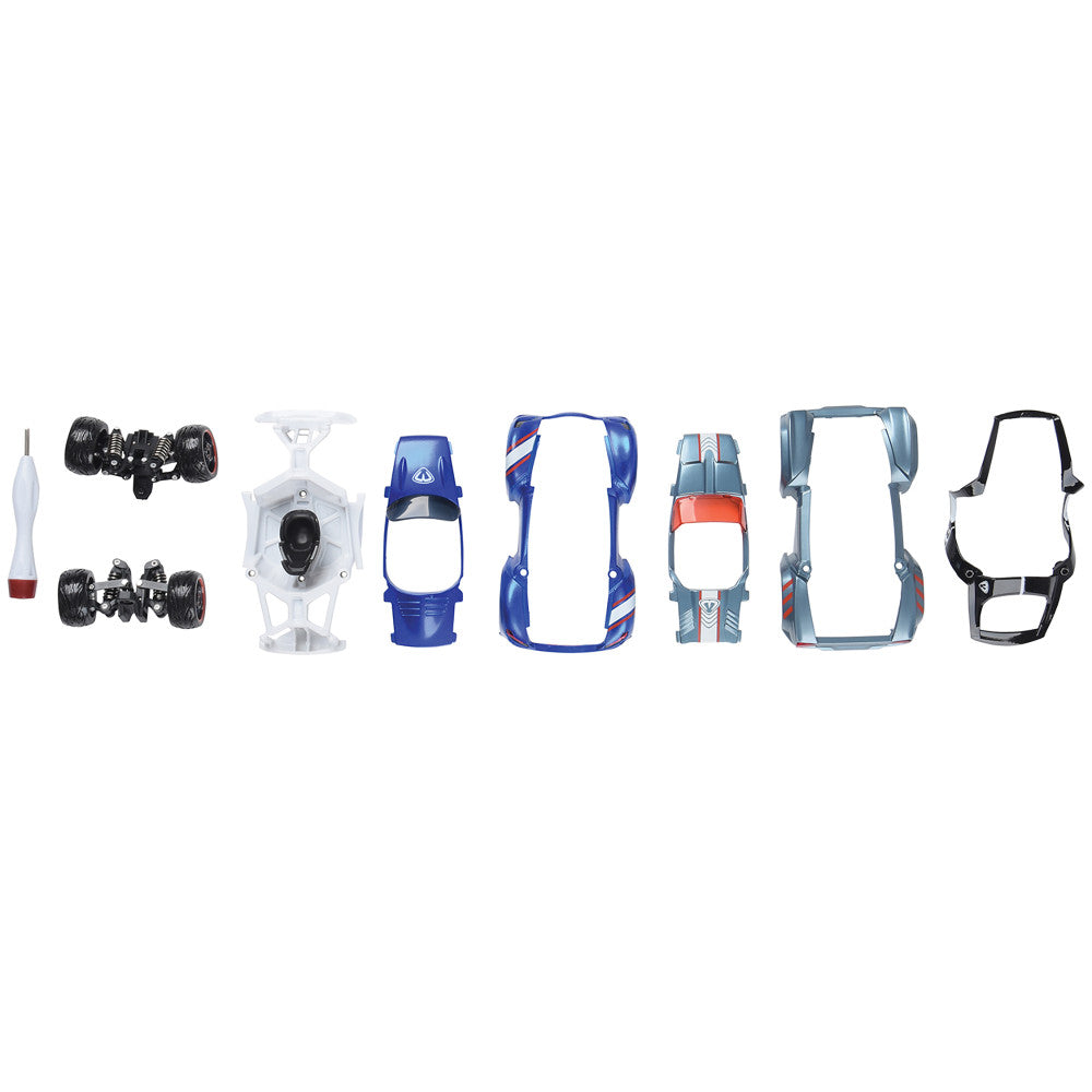 Alternative view of Modarri R1 Roadster Deluxe DIY Toy Car Kit - Interactive Building Fun for Kids 6+