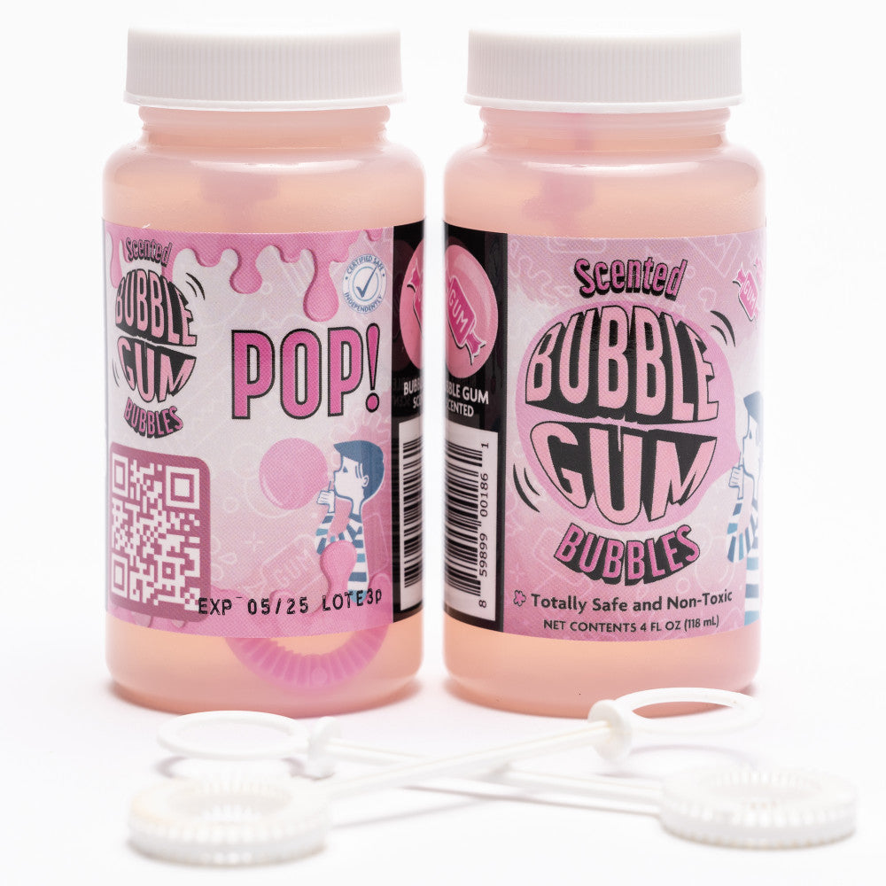 Atomic Bubbles Bubble Love Bubblegum Scented Bubbles, 2-Pack