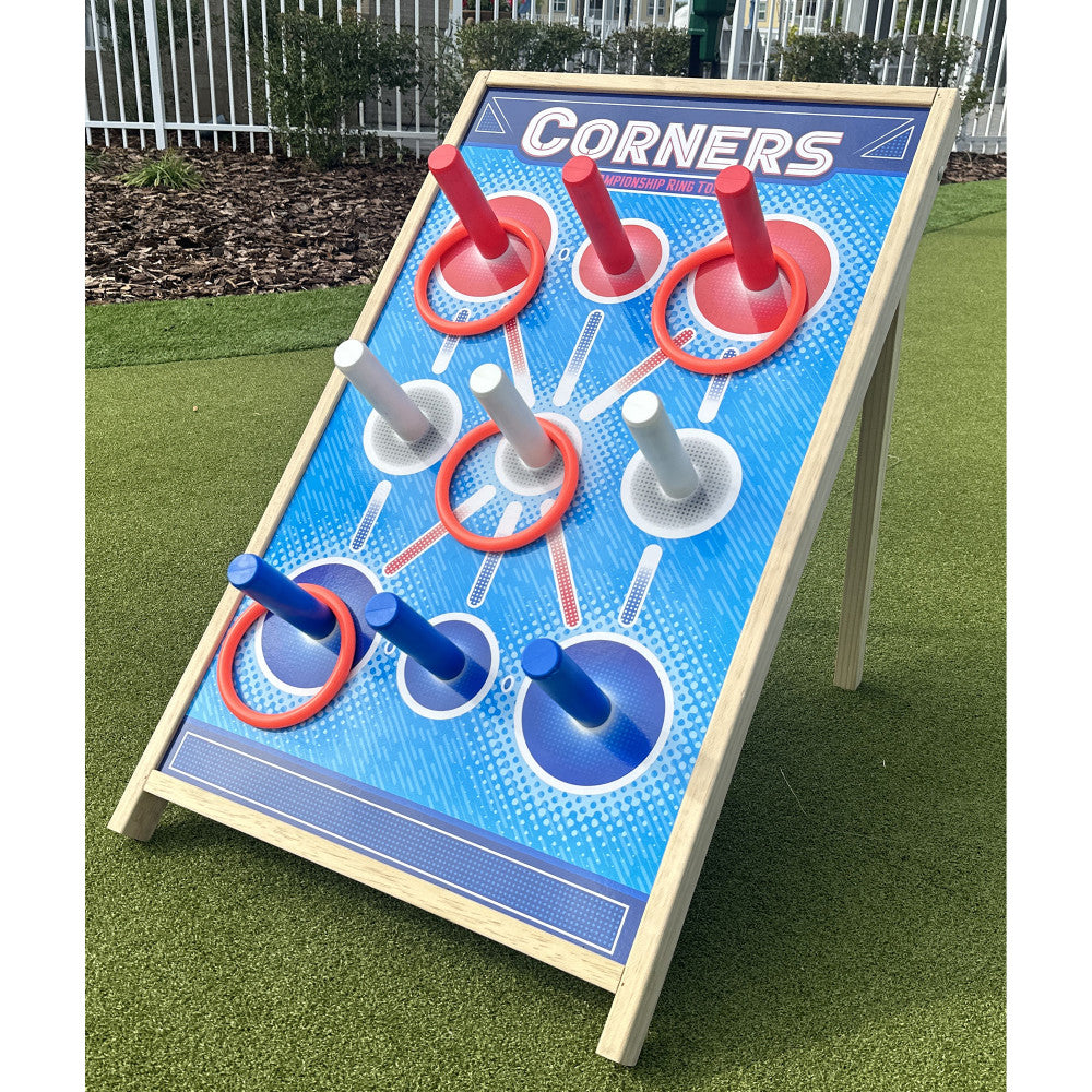 Corners Championship Ring Toss: 4pc Orange Ring Set - Indoor/Outdoor Fun - Image 3