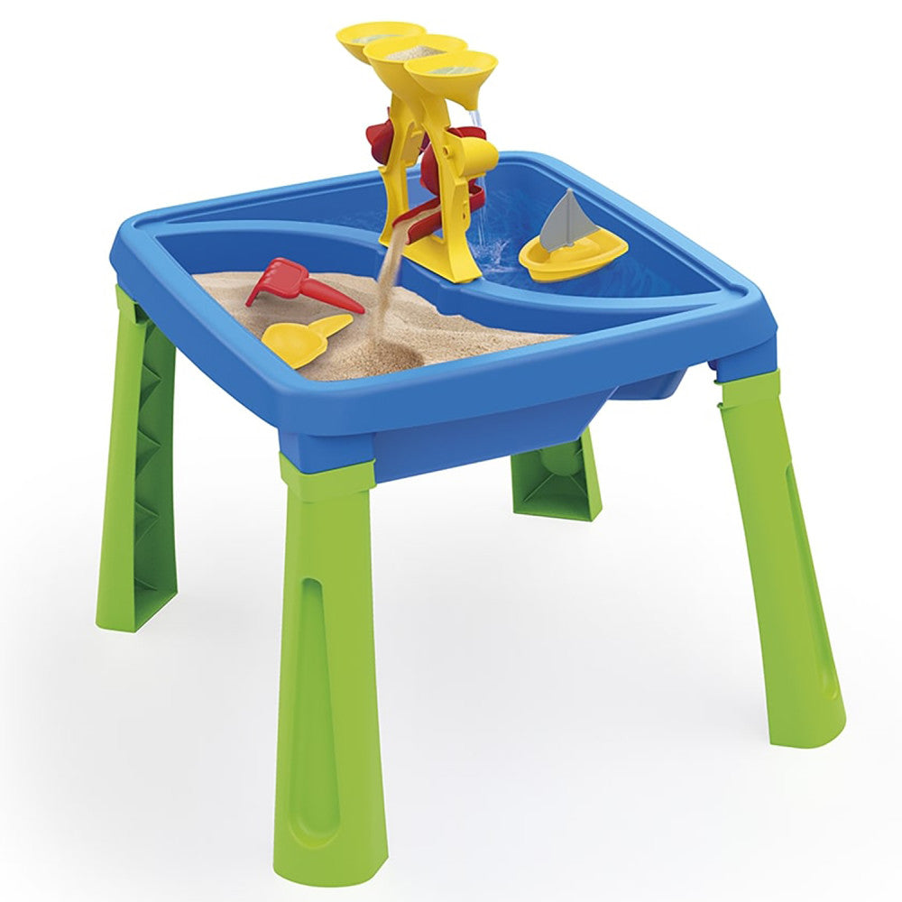 Dolu - 3-In-1 Activity Table - Sand, Water & Creativity - Multicolor
