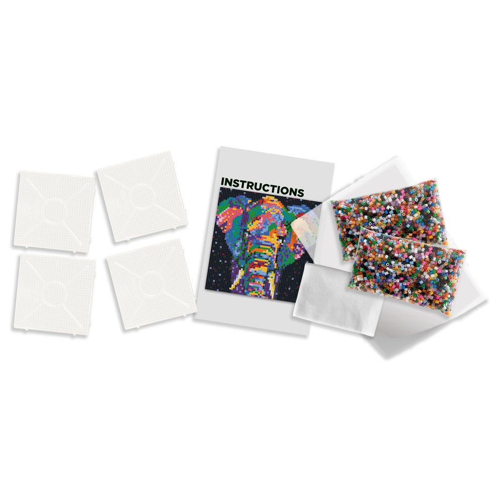 Alternative view of SES Creative Beedz Art - Elephant Fantasy Iron-On Beads Set