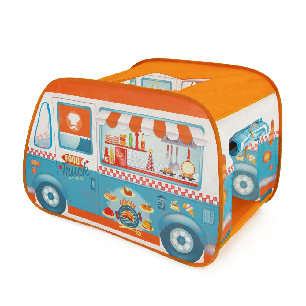 Alternative view of Fun2Give Pop-it-up Play Tent Foodtruck ‚Äì Imaginative Play Structure