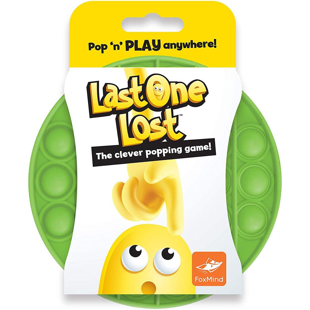 FoxMind Games Last One Lost Portable Strategy Game, Light Green