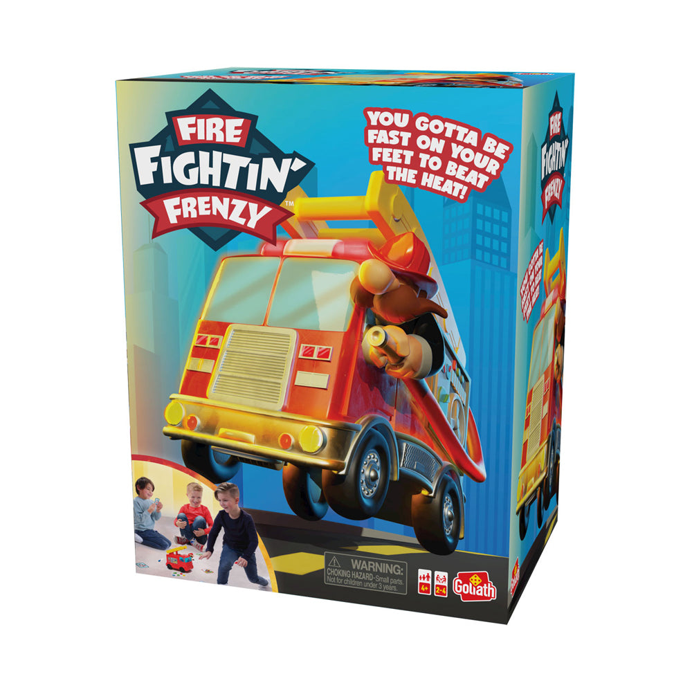 Alternative view of Fire Fightin' Frenzy Active Movement Board Game by Goliath
