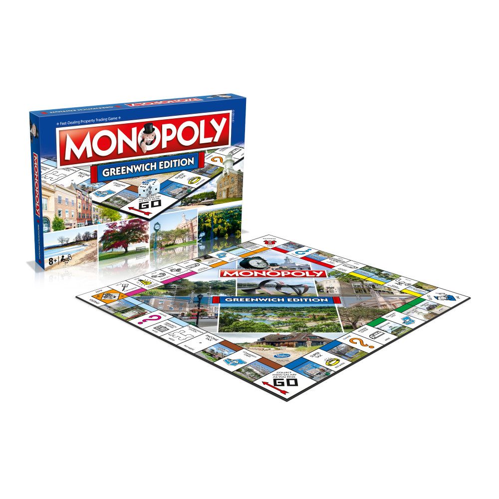 Monopoly Greenwich Edition - The Fast-Dealing Property Trading Board Game - Image 3