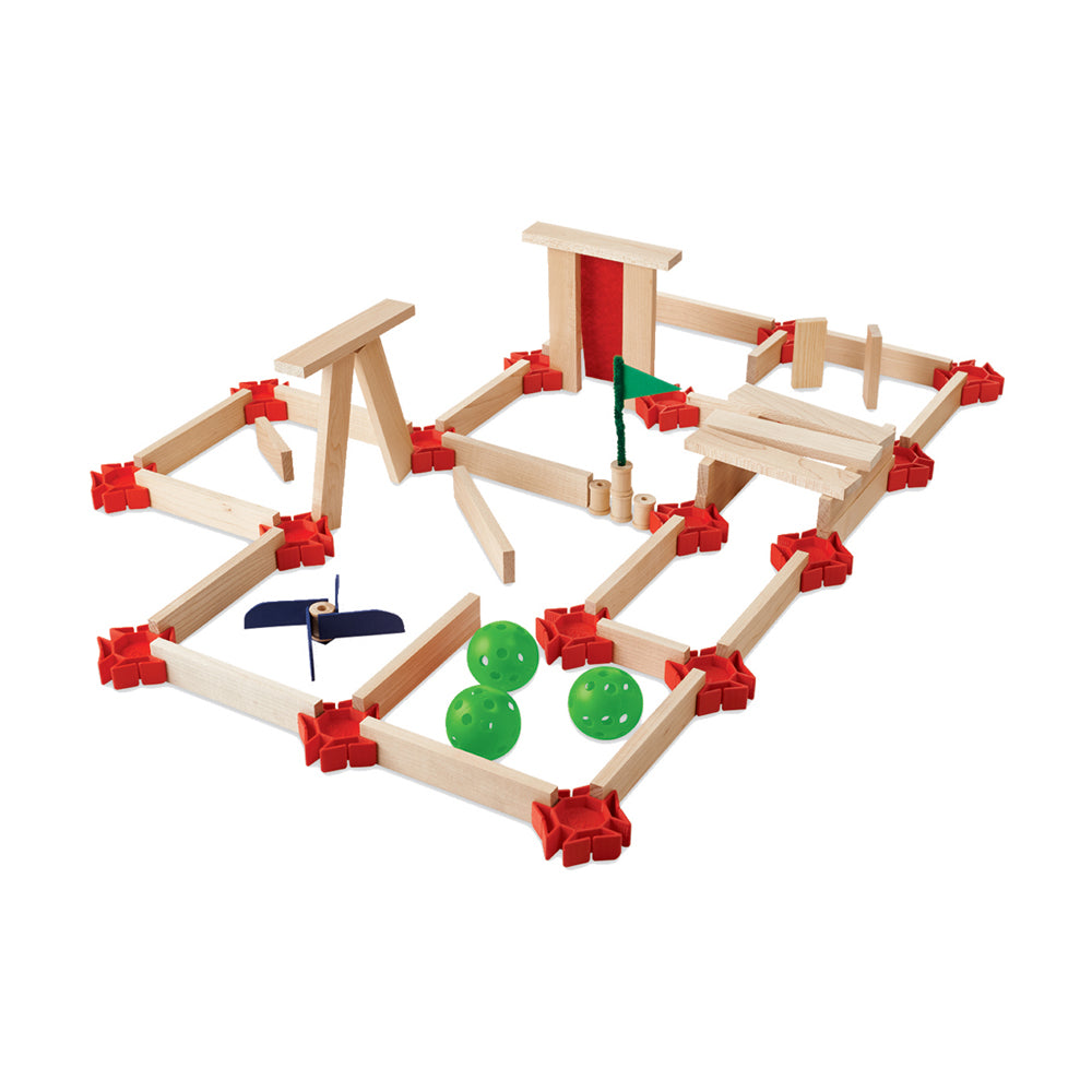 Alternative view of MindWare KEVA Maker Bot Maze - Creative Building Set