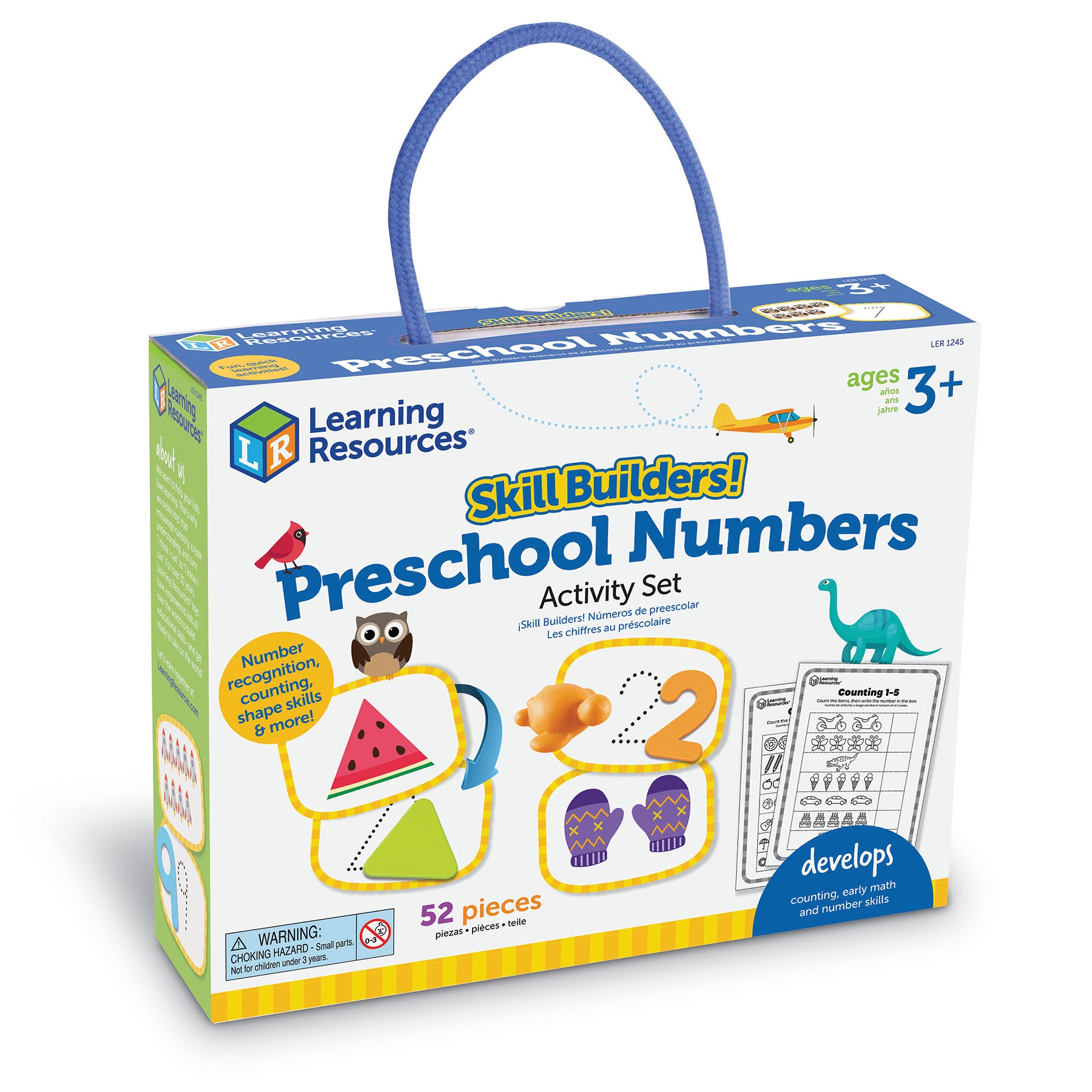Alternative view of Learning Resources Skill Builders! Preschool Numbers - Educational Math Set