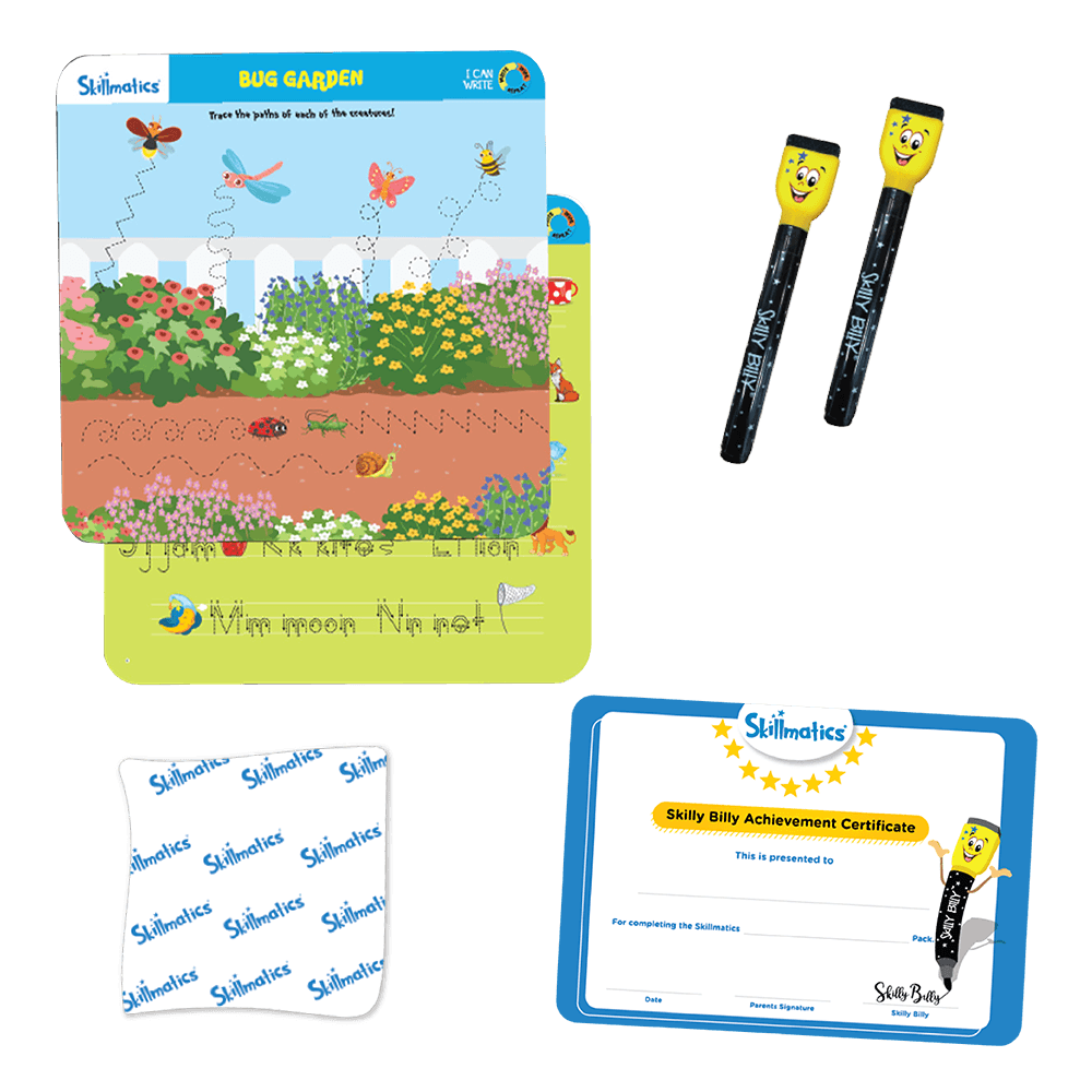 Alternative view of I Can Write - Reusable Educational Activity Mats Set