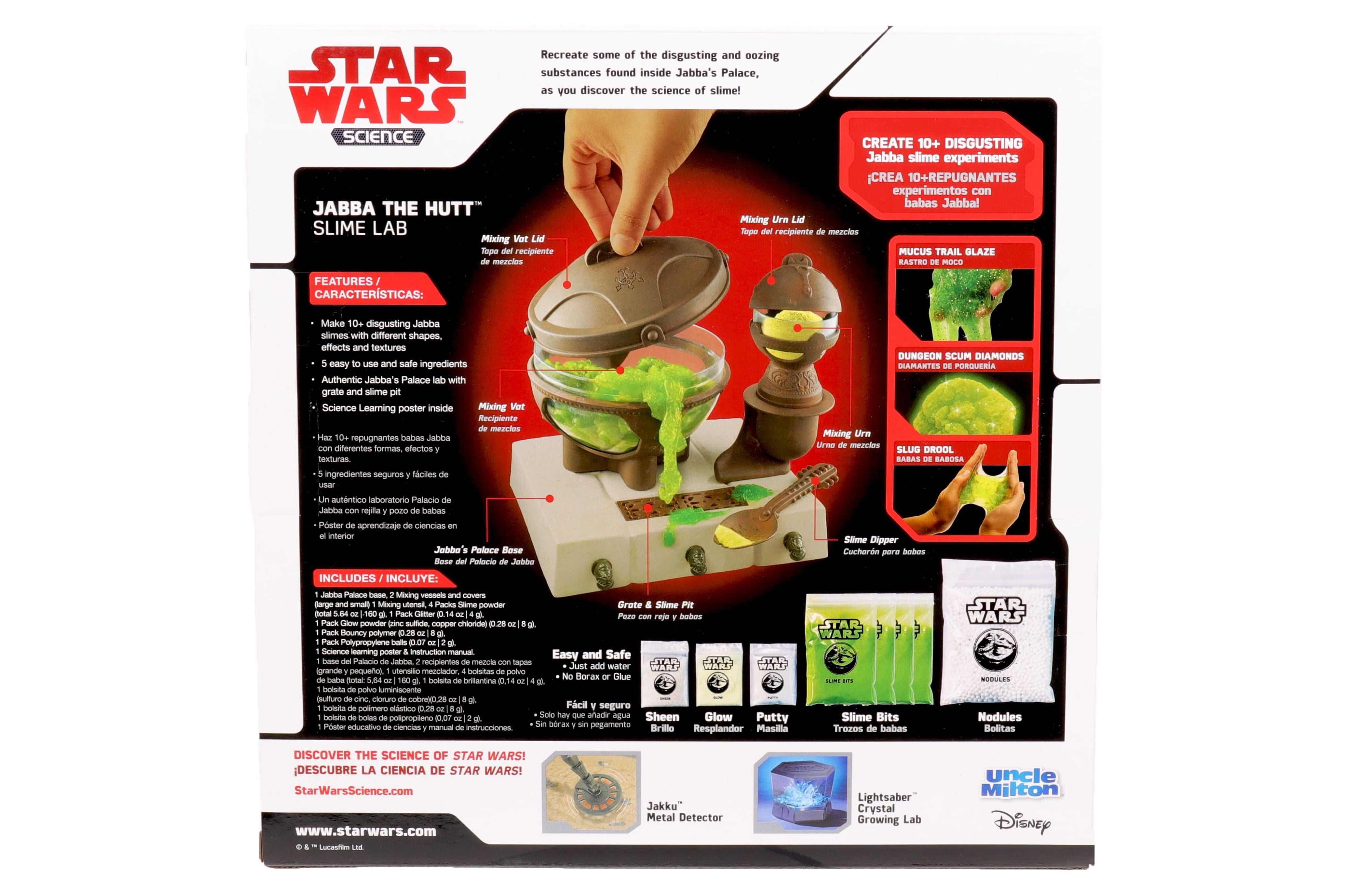 Alternative view of Uncle Milton Star Wars Jabba The Hutt Slime Lab