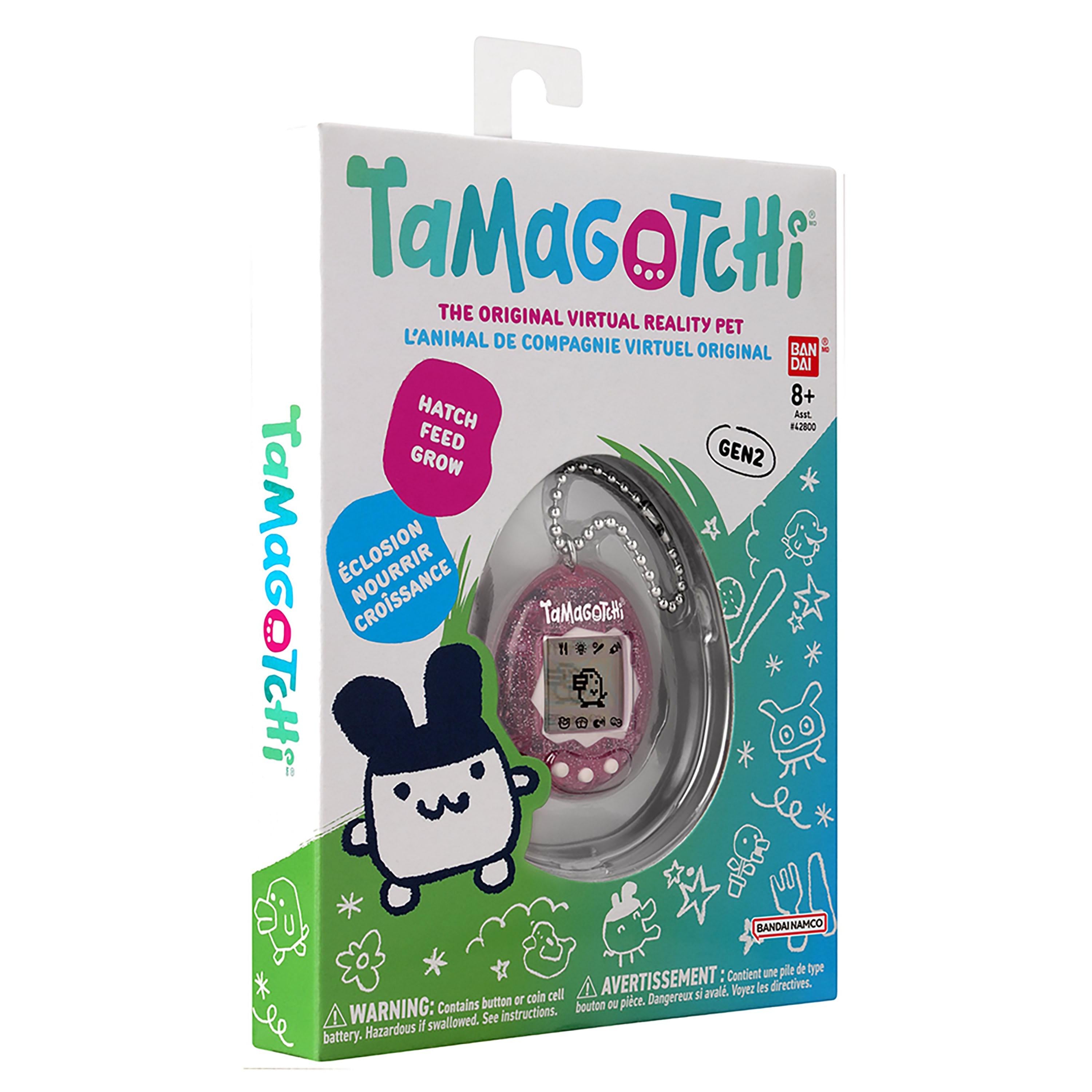 Tamagotchi Original Gen2 Pink Glitter - Interactive Digital Pet - Image 3