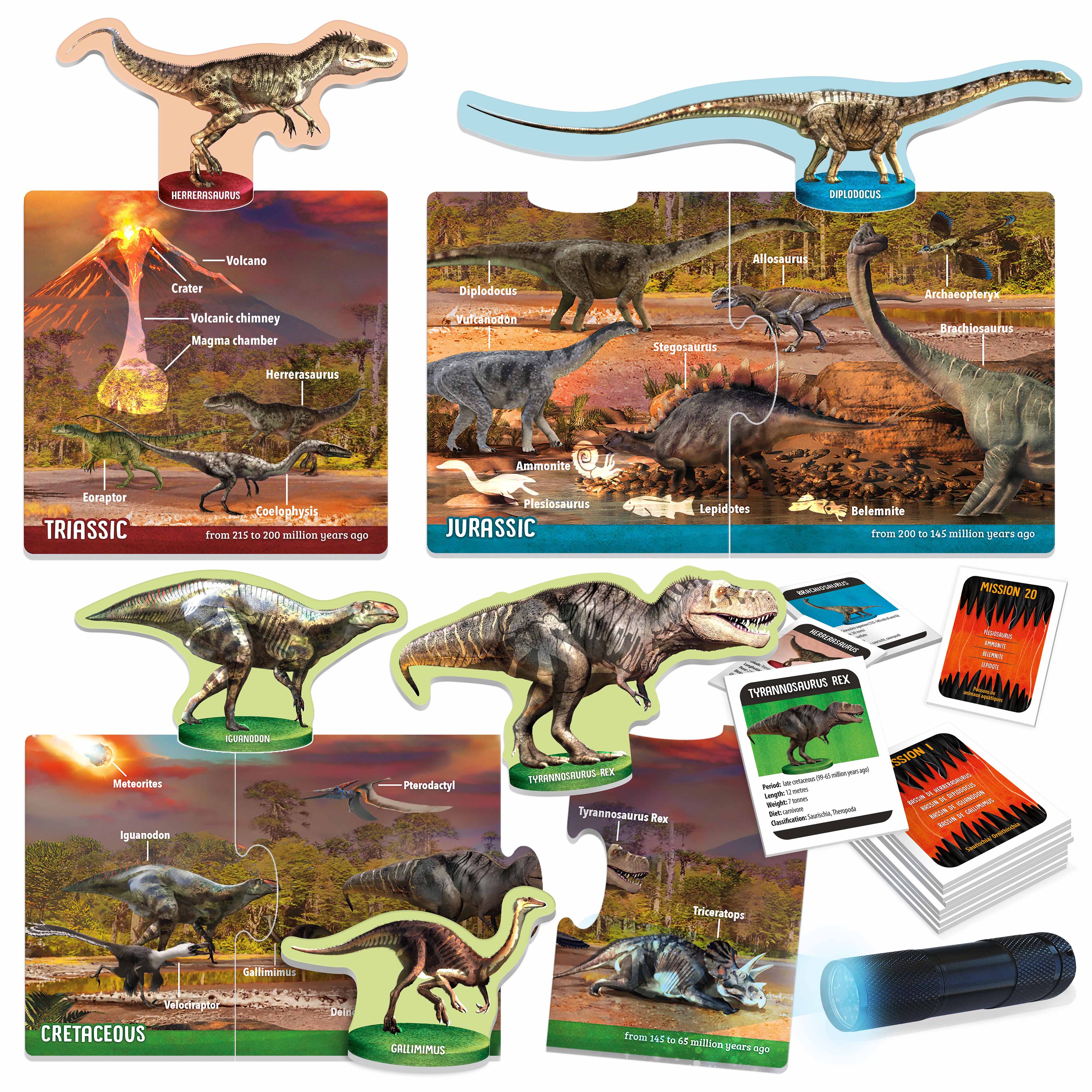 Alternative view of Headu Dinosaurs Under X-Ray - Mesozoic Adventure - Educational Game