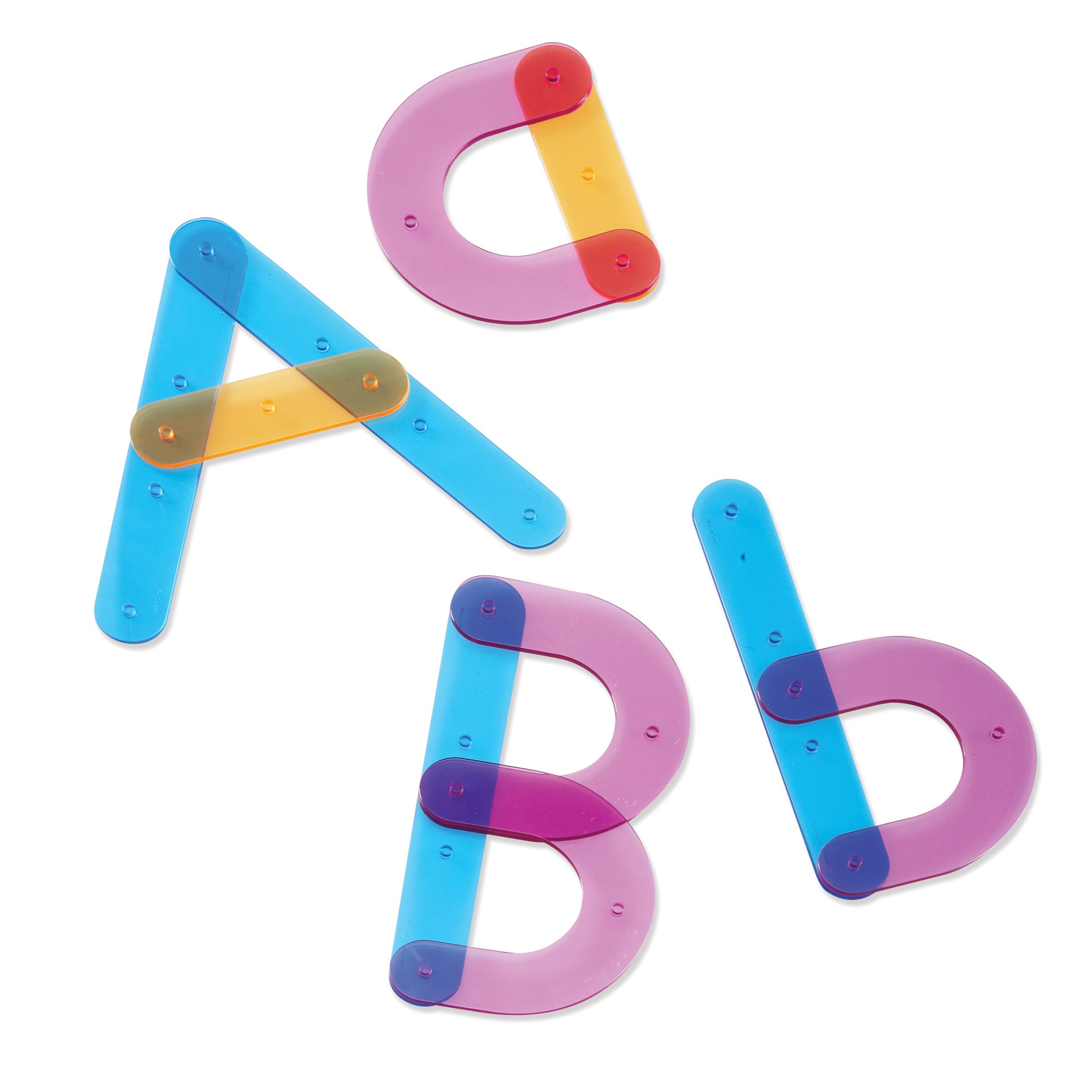 Alternative view of Learning Resources Letter Construction Activity Set - Educational Alphabet Building Toy