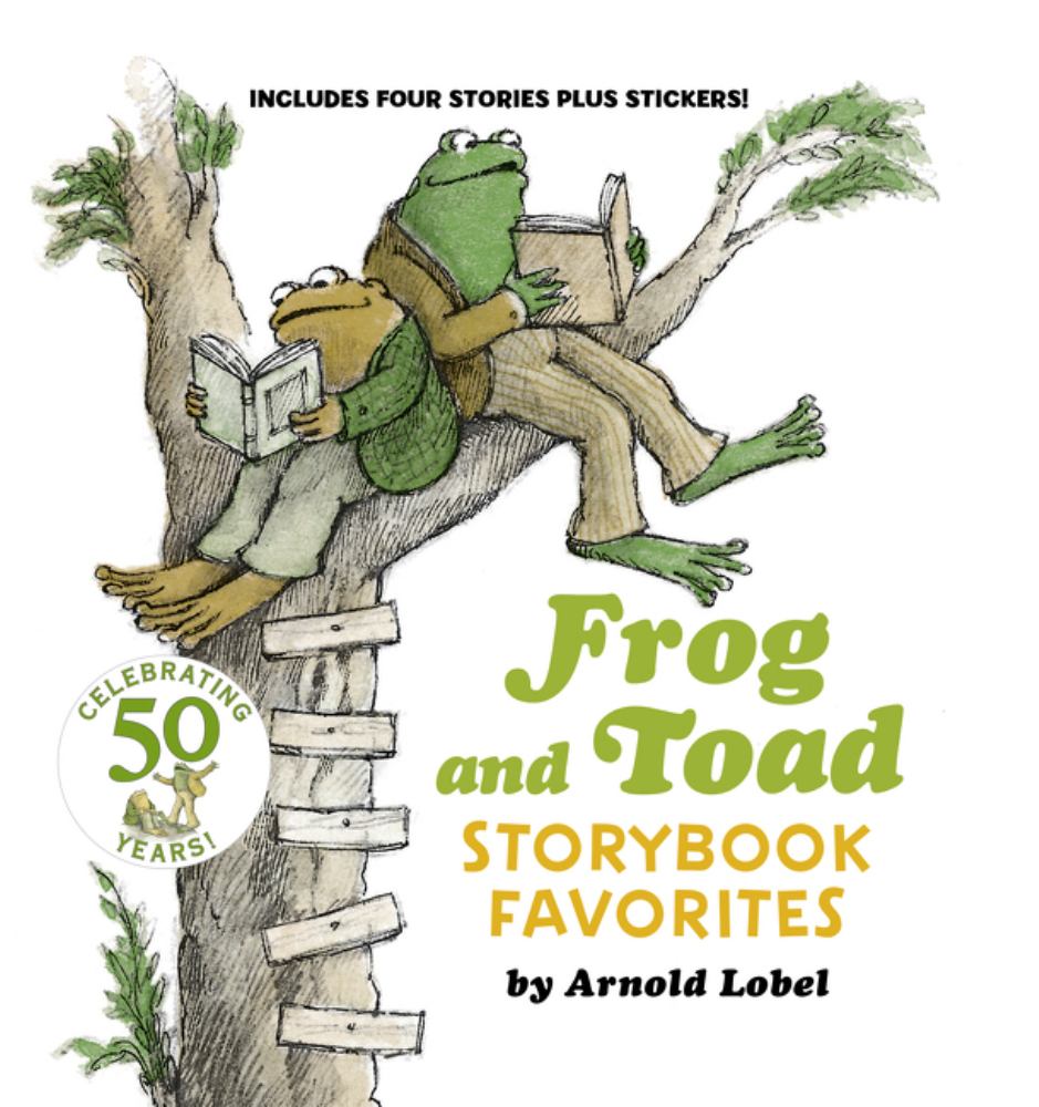 Frog and Toad Storybook Favorites - 4-in-1 Hardcover Collection with Stickers