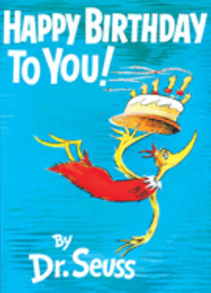 Dr. Seuss Happy Birthday To You! Picture Book