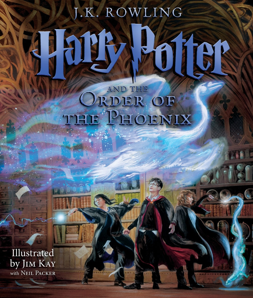 Harry Potter and the Order of the Phoenix Illustrated Hardcover – Deluxe Edition
