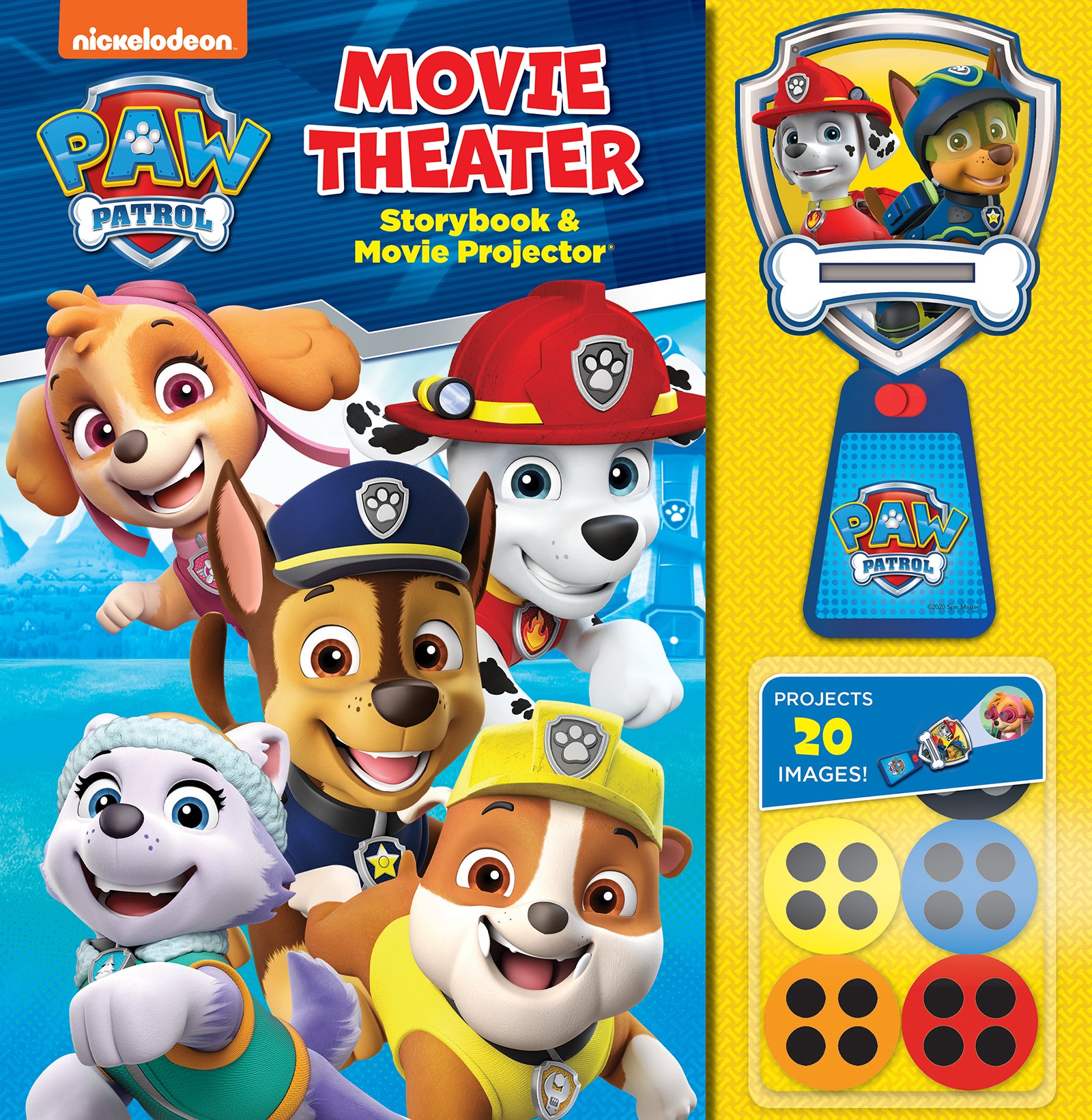 PAW Patrol Movie Theater Storybook and Projector Set