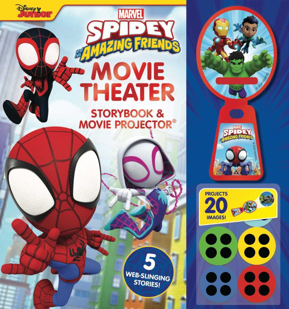 Marvel Spidey and His Amazing Friends Interactive Projector Book