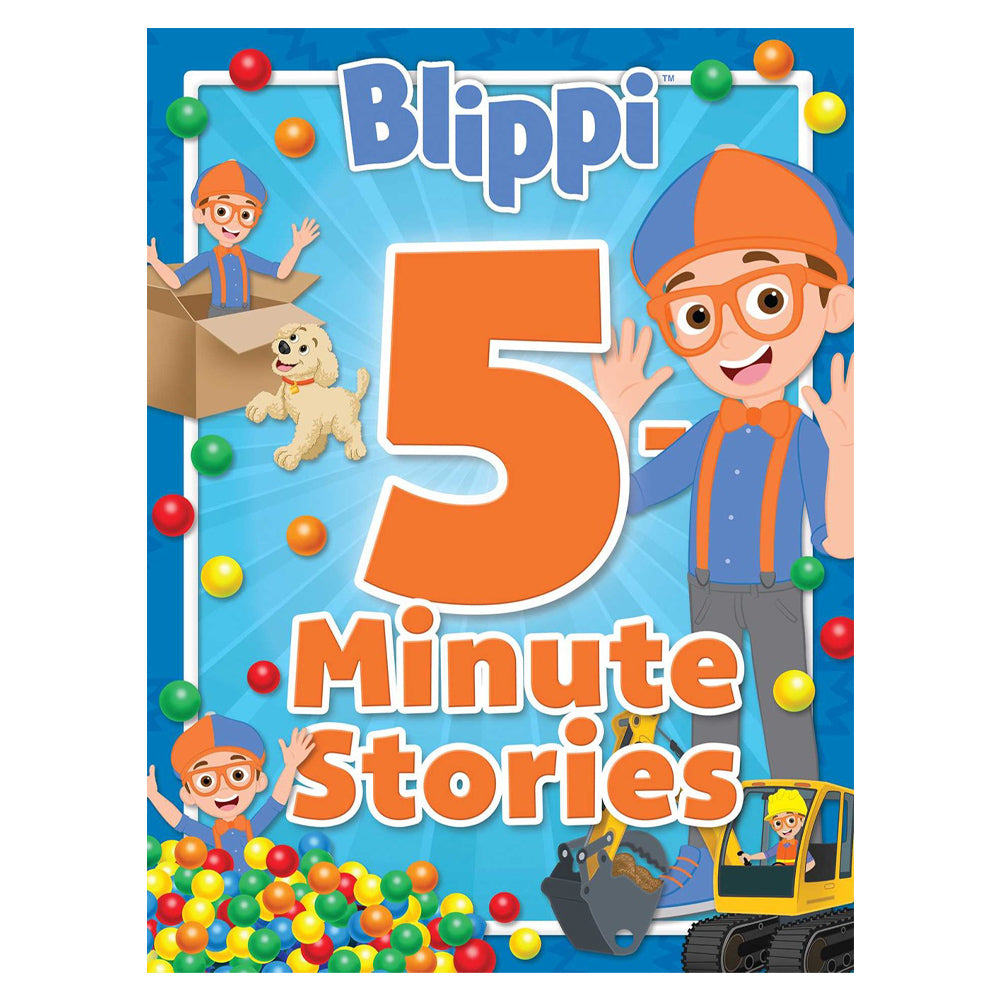 Blippi 5-Minute Stories Hardcover Book - Preschool Adventure