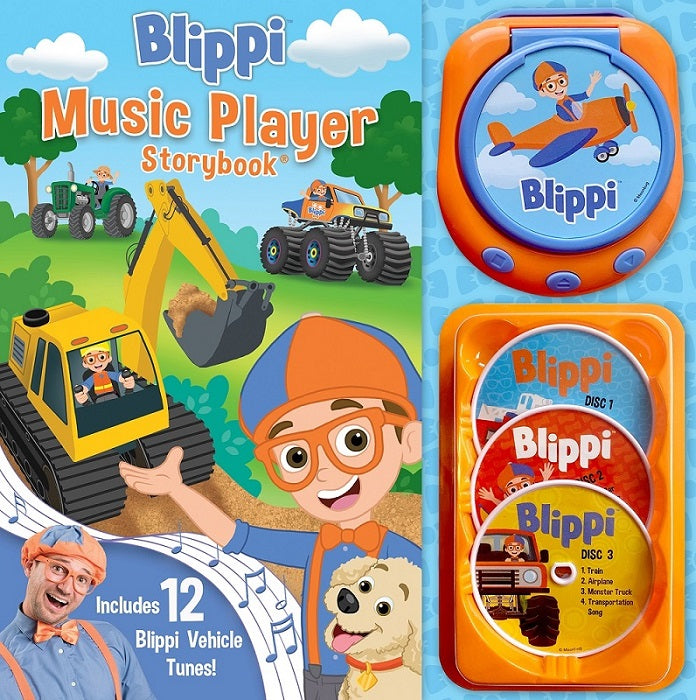 Blippi Music Player with Interactive Storybook