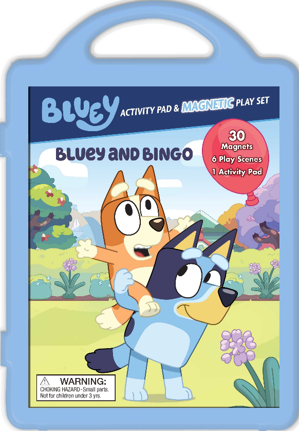 Bluey and Bingo Magnetic Activity Playset - Colorful Imagination Kit