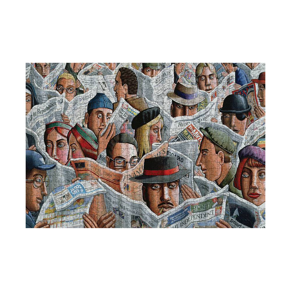 Pomegranate PJ Crook Tuesday Art Jigsaw Puzzle - 1000 pc - Image 3