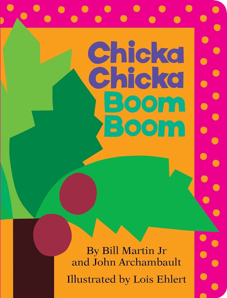 Chicka Chicka Boom Boom Vibrant Alphabet Board Book