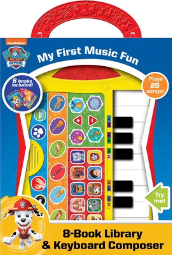 Nickelodeon PAW Patrol My First Music Fun 8-Book Set with Keyboard