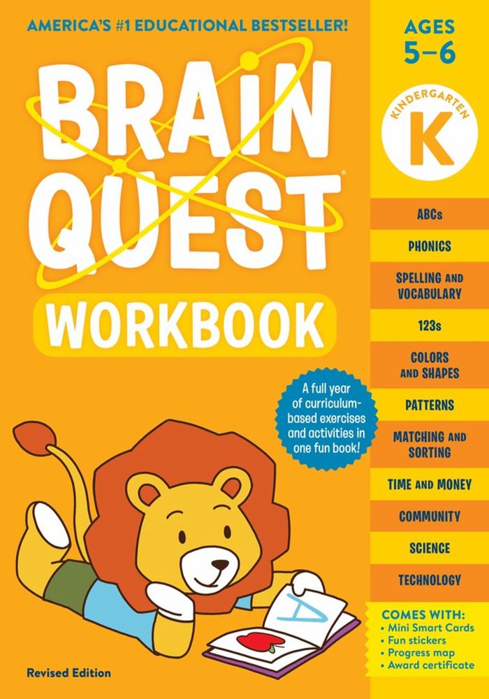 Brain Quest Kindergarten Workbook - Revised Edition