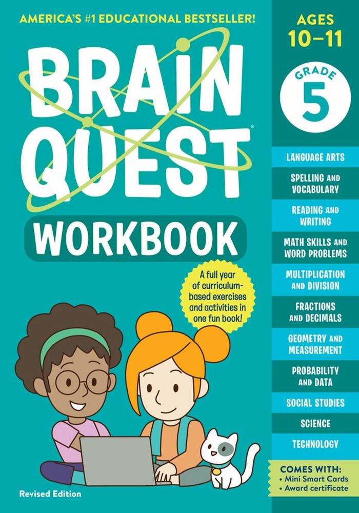 Brain Quest Grade 5 Workbook - Revised Edition
