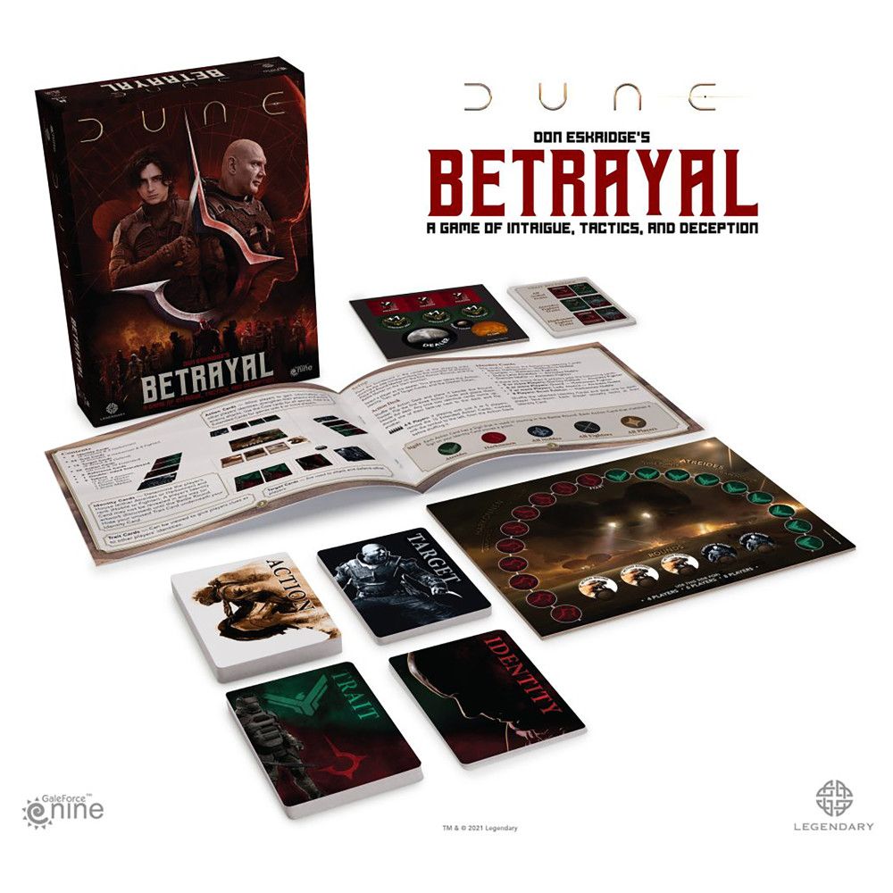Dune: Betrayal Hidden Role Social Deduction Board Game - Image 3