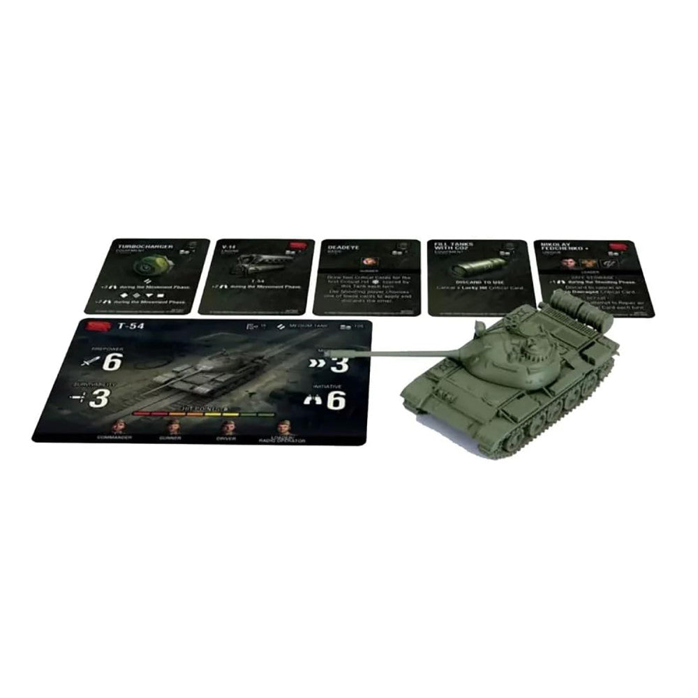 World Of Tanks: Soviet T-54 Medium Tank Expansion - Miniatures Game