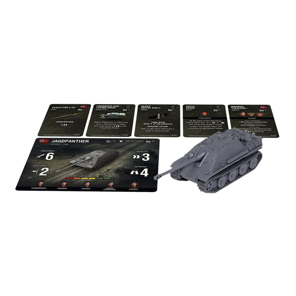 World Of Tanks: German Jagdpanther Expansion - Detailed Miniatures Game