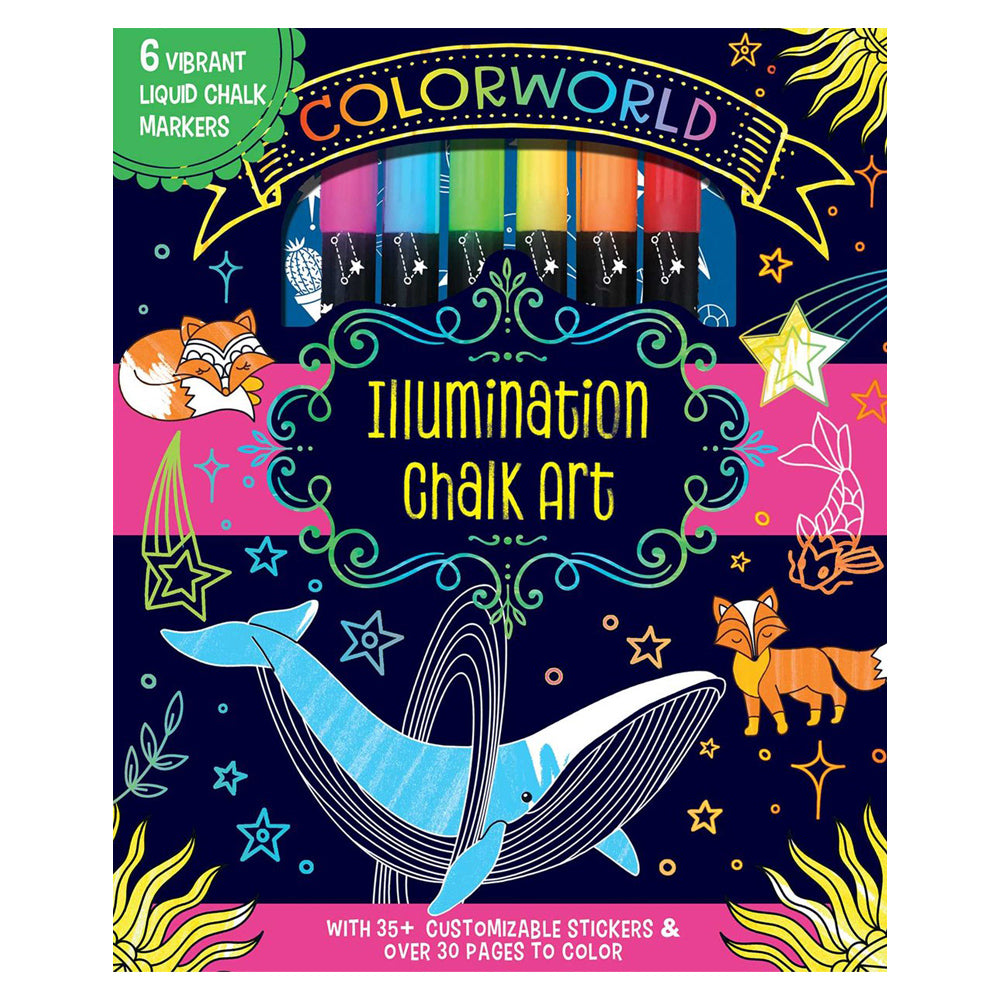 ColorWorld Illumination Chalk Art Coloring Kit