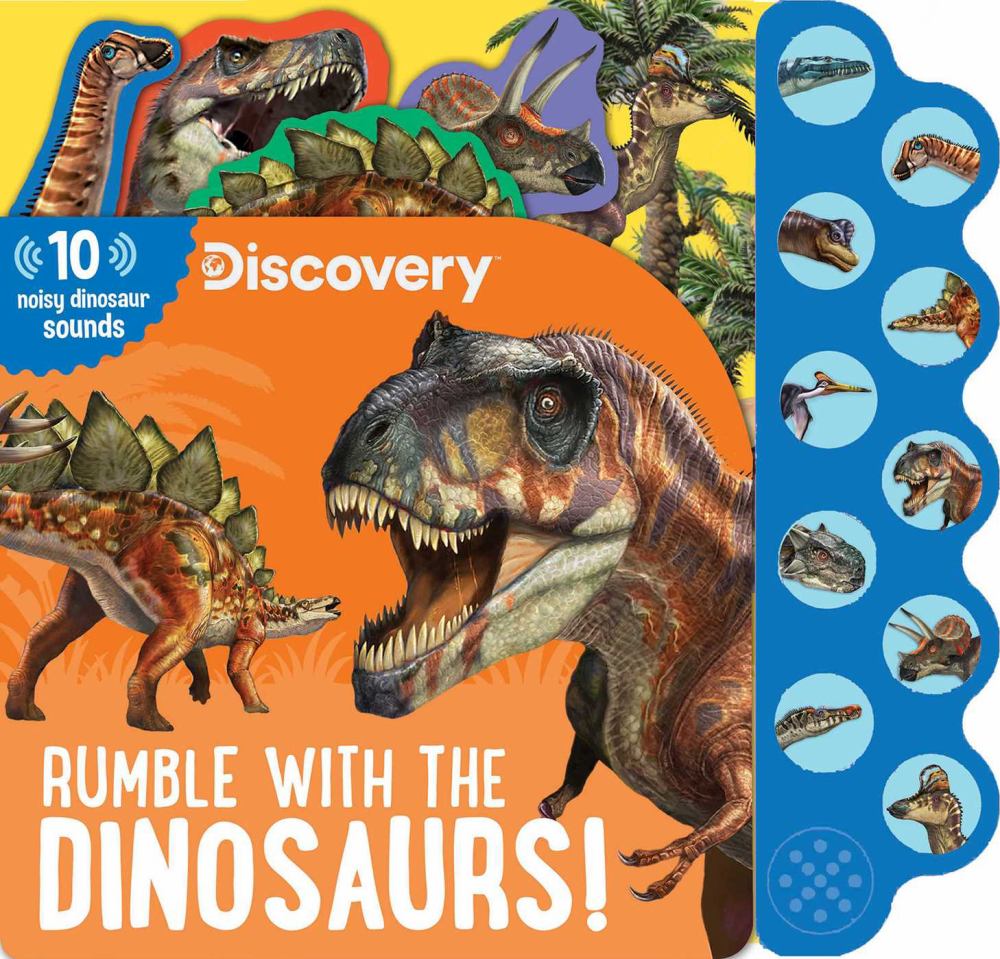 Discovery Kids Dinosaur Roar 10-Button Sound Book - Mesozoic Mayhem