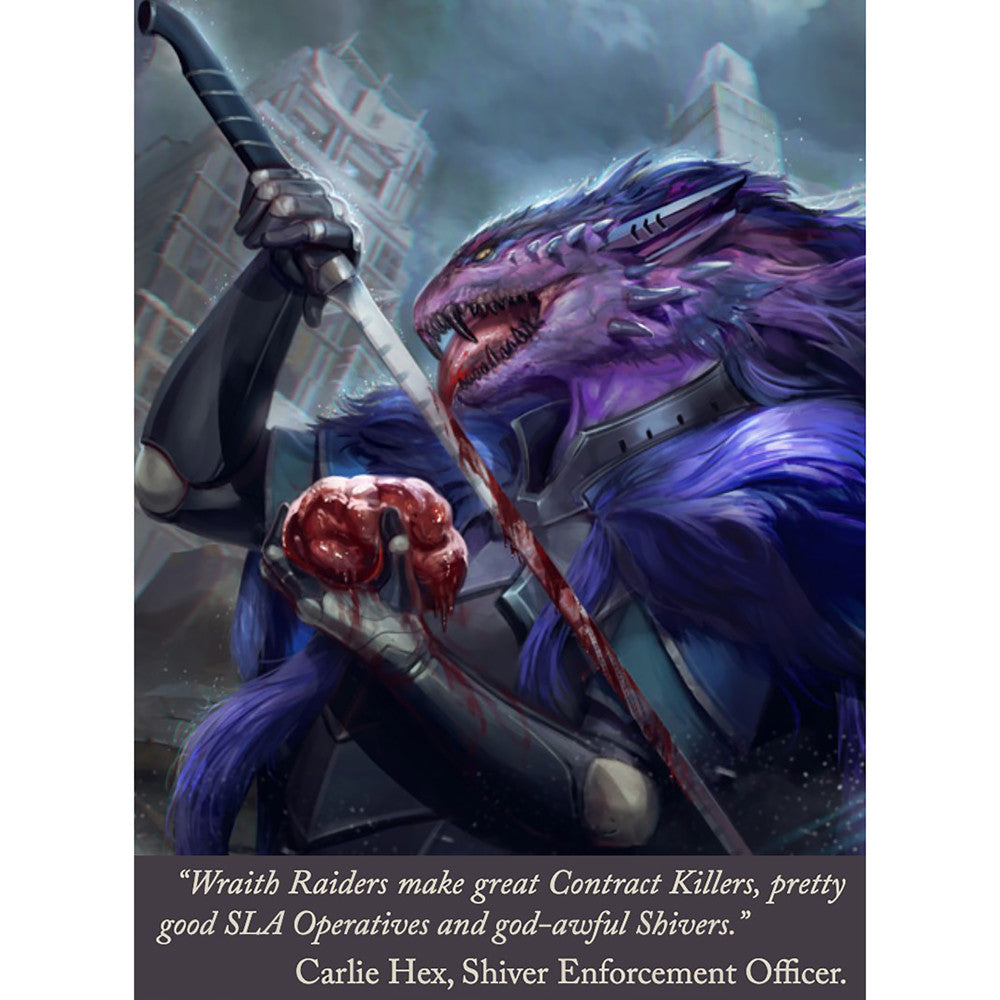 Nightfall Games Sla Industries Species Guide 1: Shaktar/Wraithen Hardcover RPG Sourcebook - Image 3