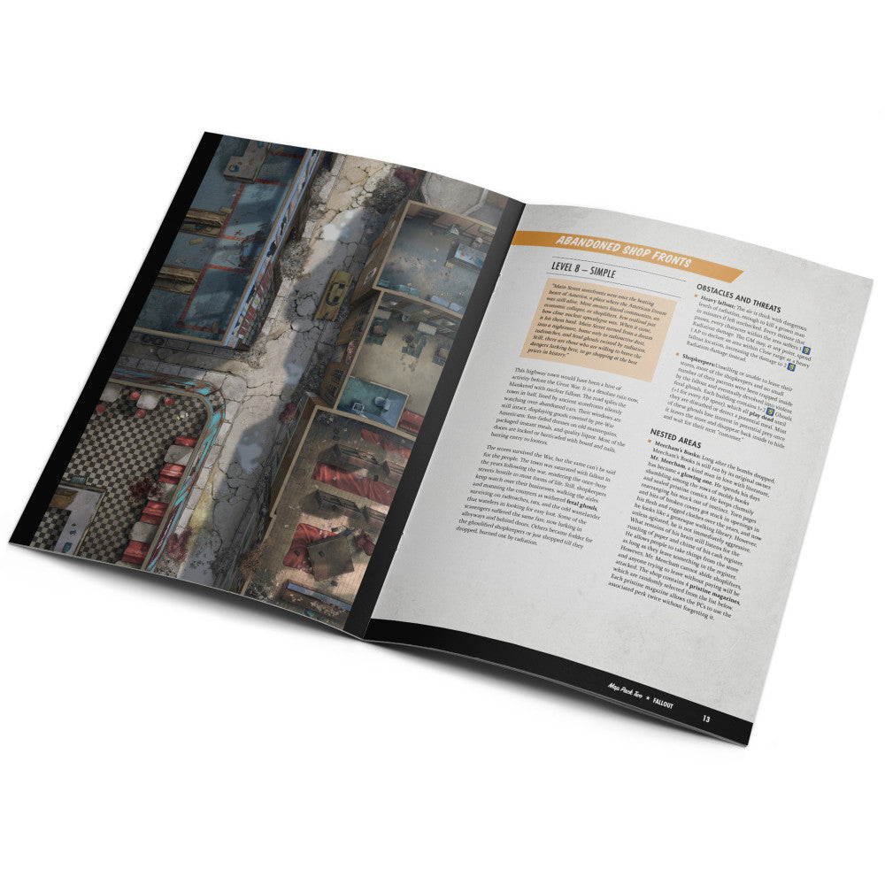 Modiphius Entertainment Fallout RPG Map Pack 2: Wasteland Locales - Image 2