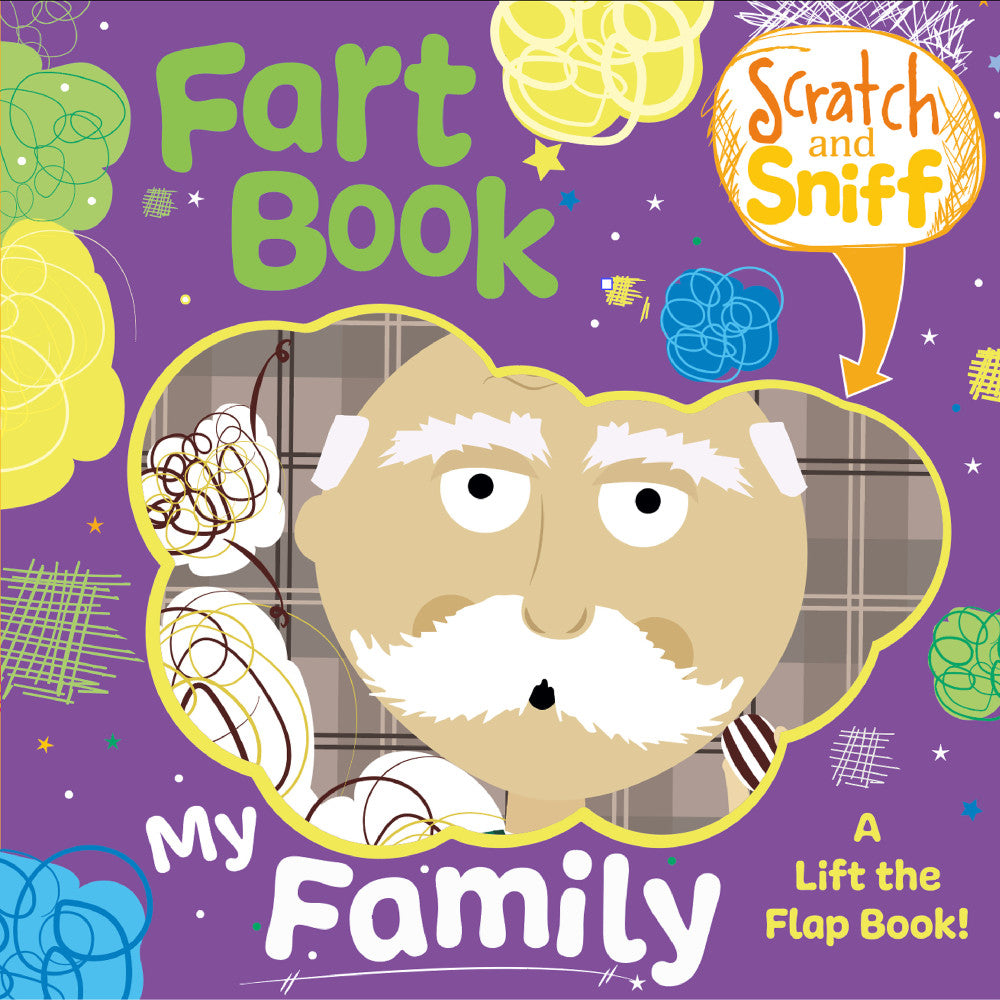 Buddy & Barney My Family Fart Scratch & Sniff Board Book