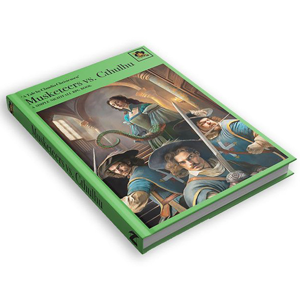 Musketeers Vs. Cthulhu Hardcover RPG Adventure Book