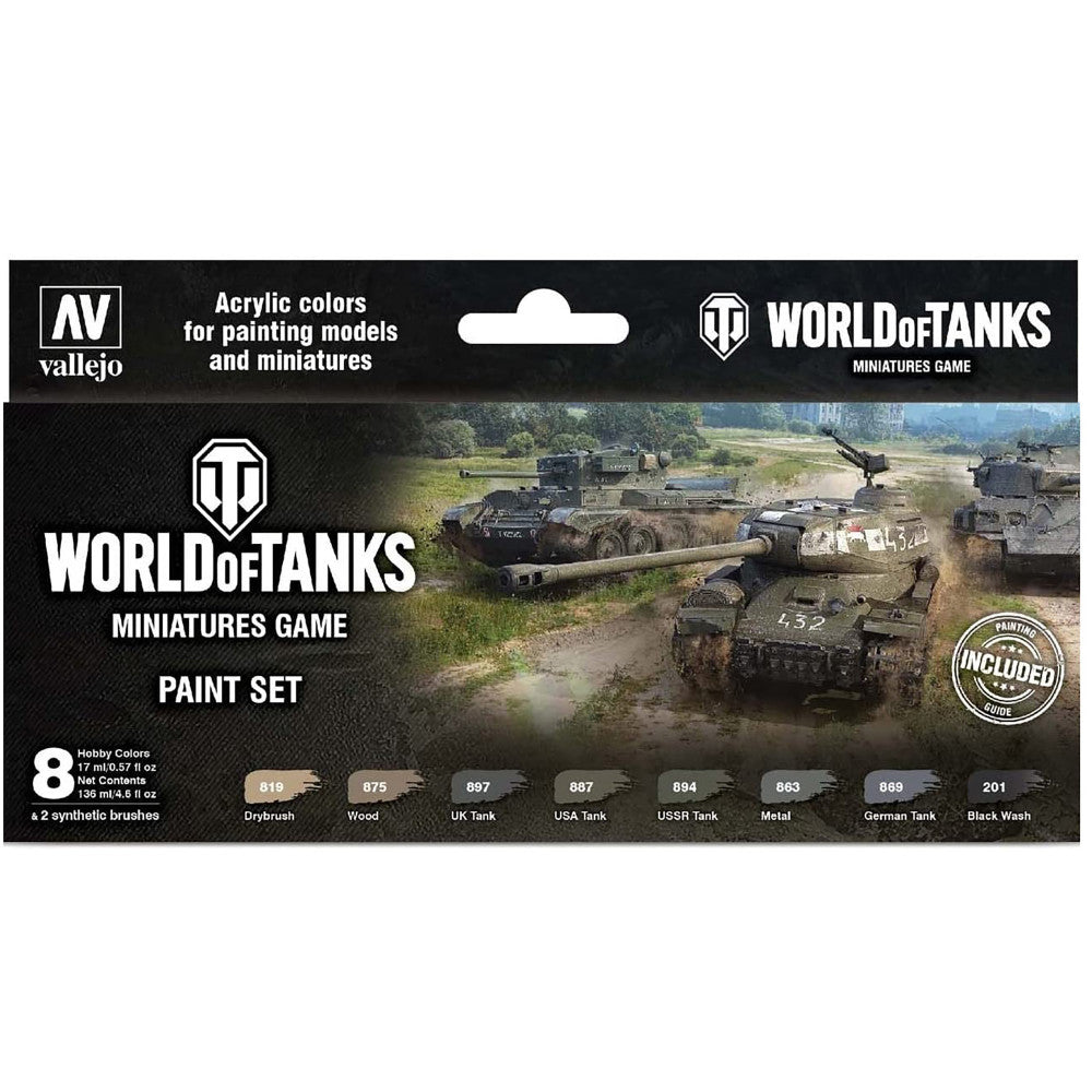 Gale Force Nine World Of Tanks Miniatures Game Paint Set