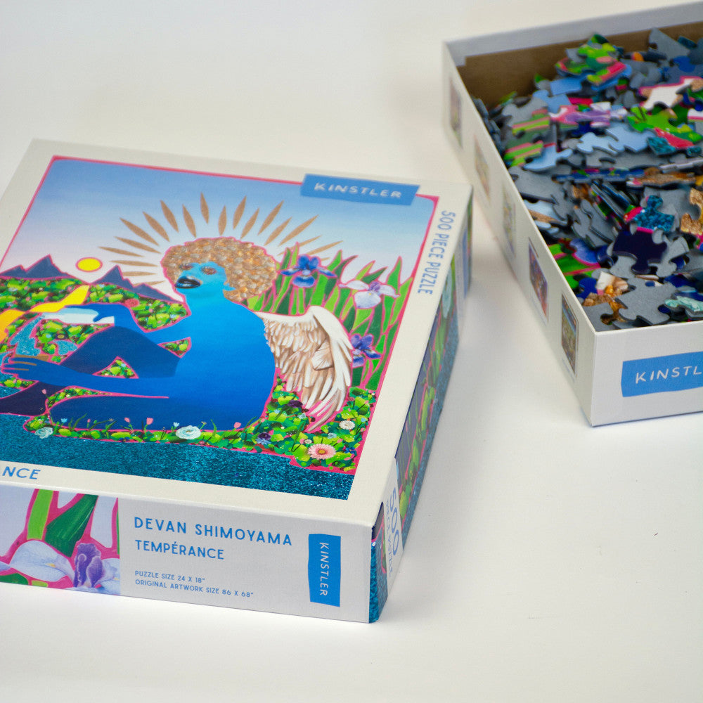 Kinstler Temperance Tarot-Inspired 500 pc Puzzle - Adult Jigsaw - Image 3