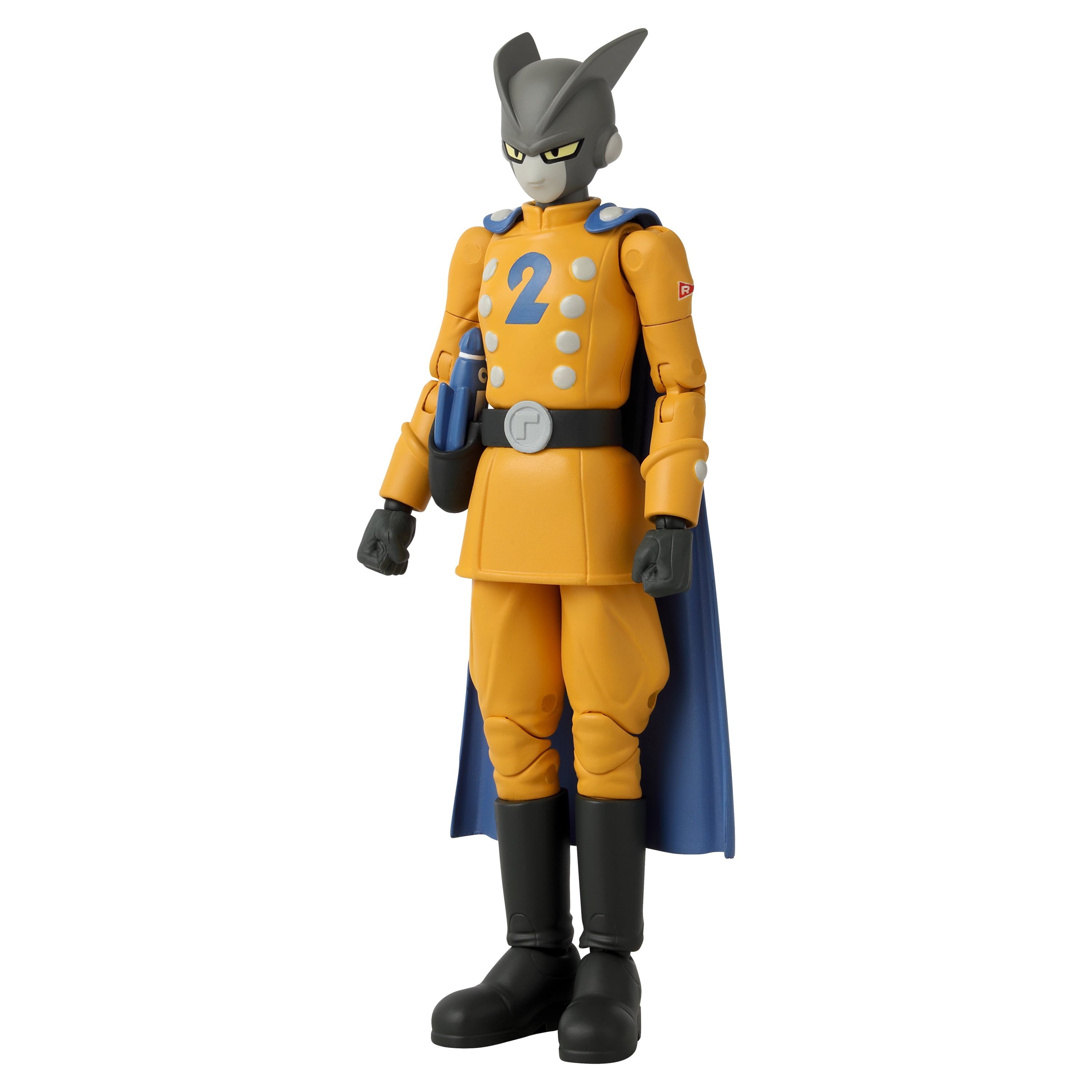 Bandai Dragon Stars Dragon Ball Super: Super Hero Gamma 2 Action Figure, 6.5 Inch