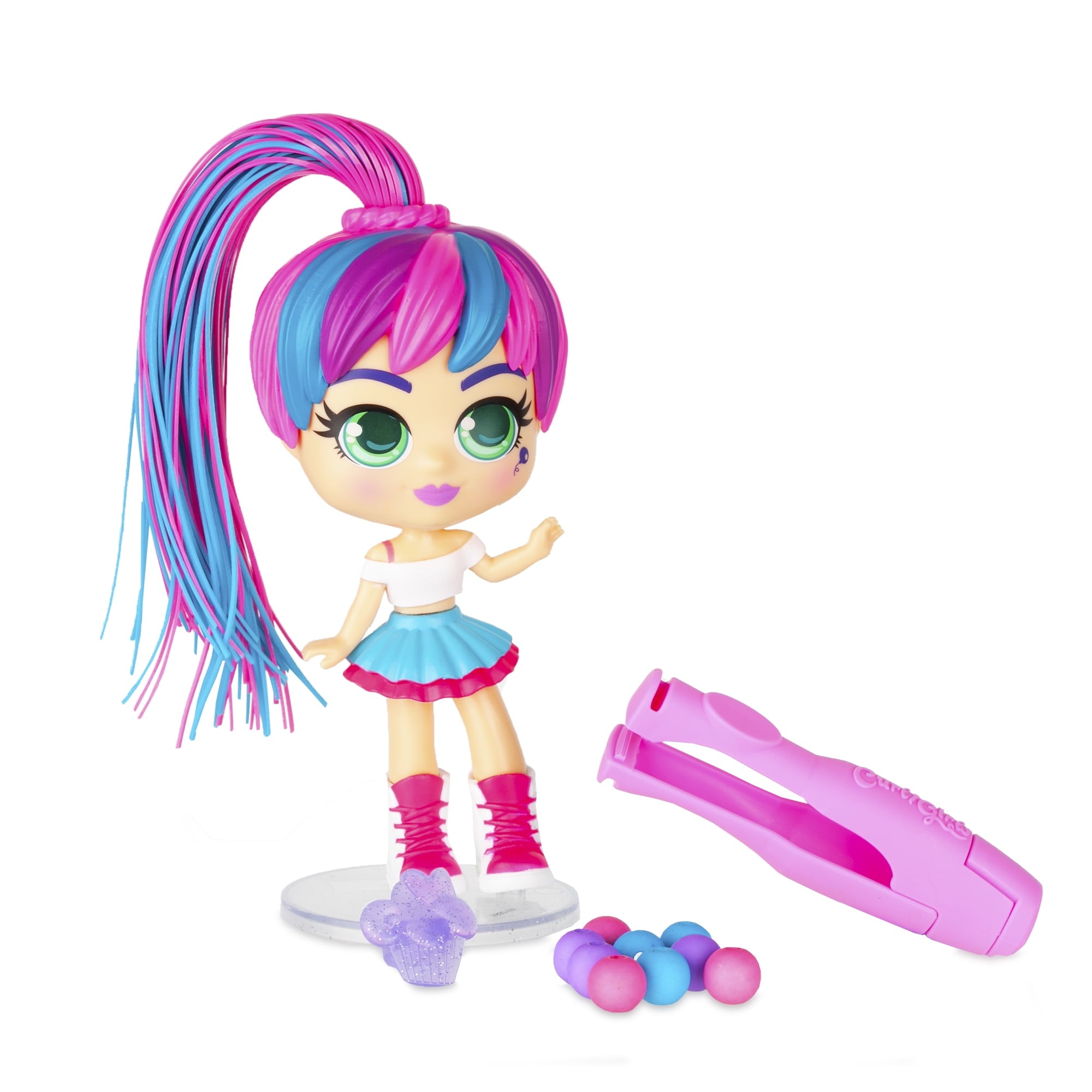 Alternative view of Basic Fun! CurliGirls Bayli Birthday Magic Hair Doll