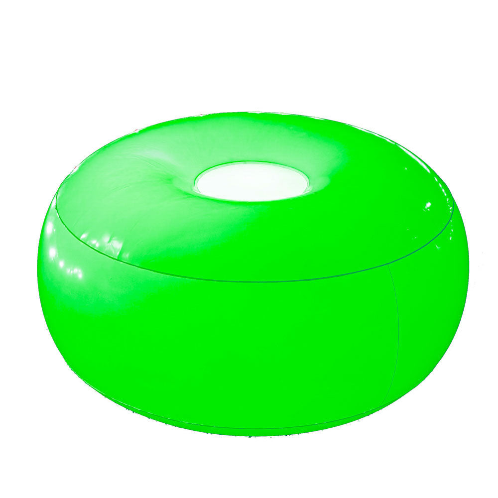 AirCandy Illuminated LED Inflatable Ottoman – Multicolor