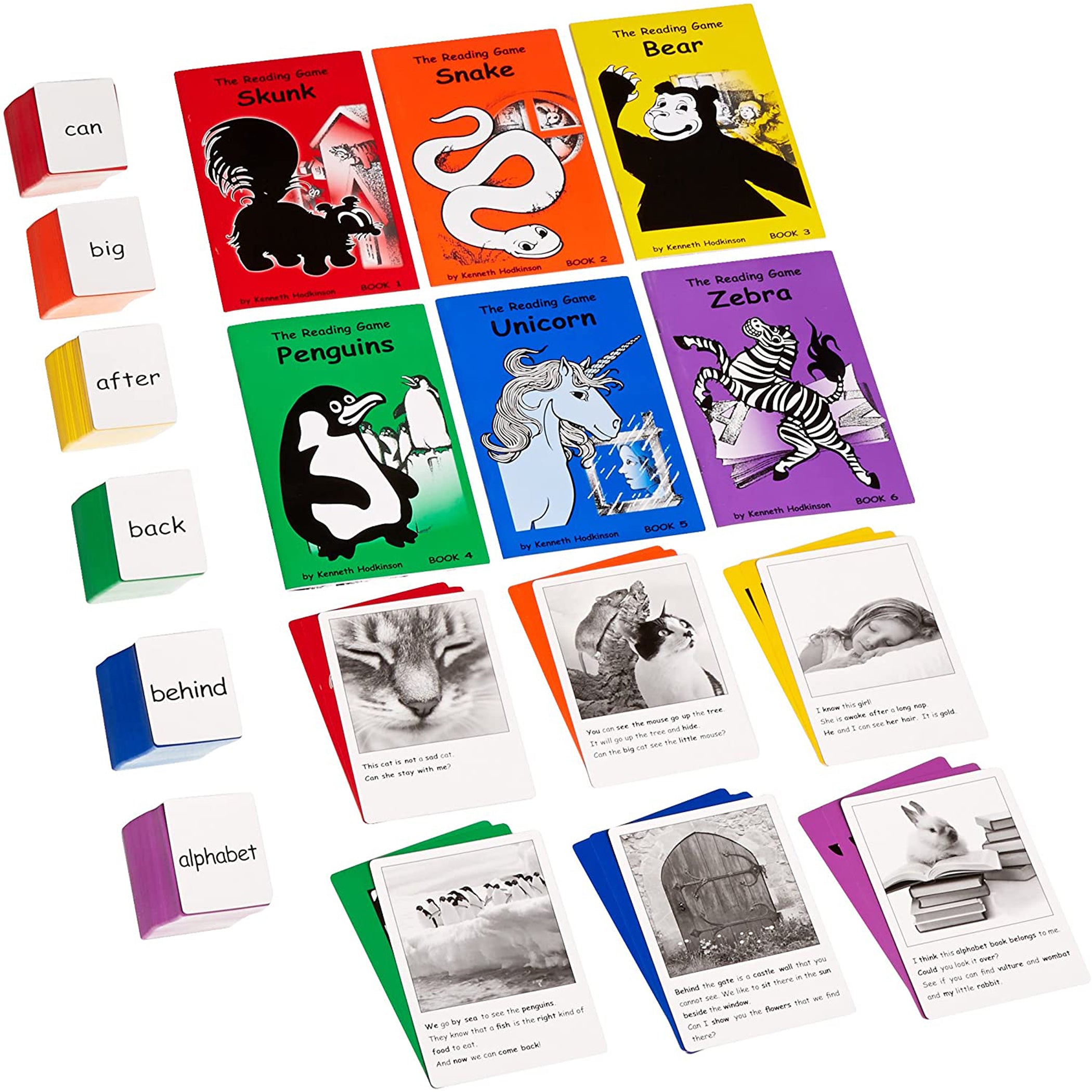 Alternative view of The Reading Game - 2nd Edition - Fast-Action Memory and Storybook Set
