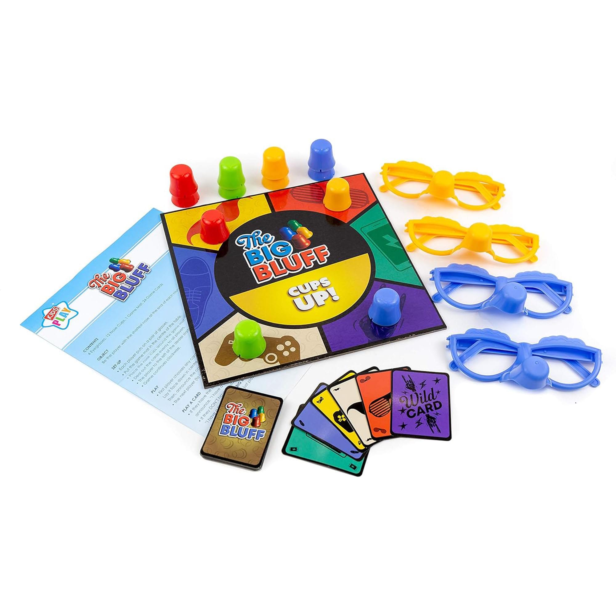 Alternative view of Anker Art The Big Bluff Family Nose Cup Game - 4 Player Set