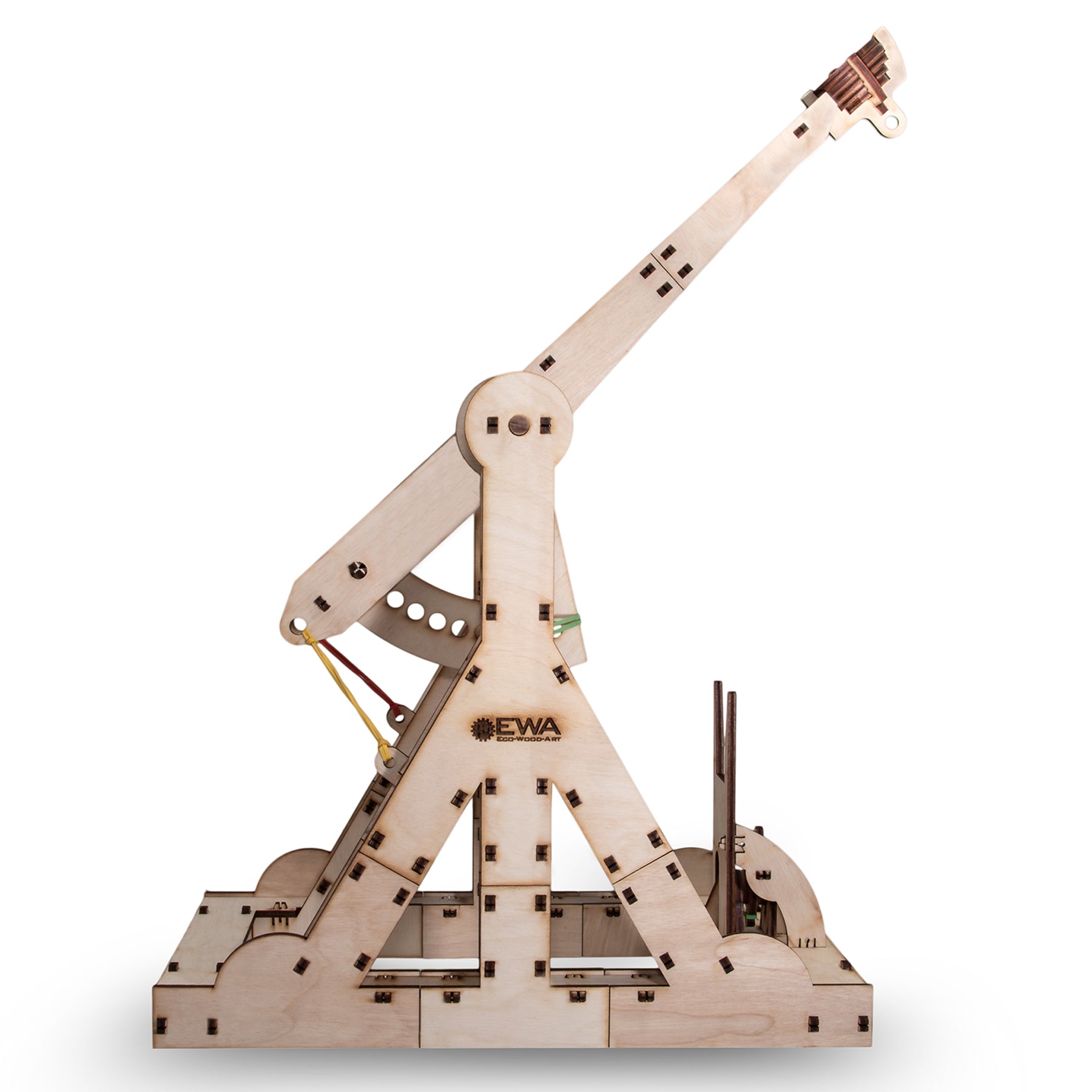 EWA Eco-Wood-Art Trebuchet 3D Wooden STEM Construction Kit - Image 3