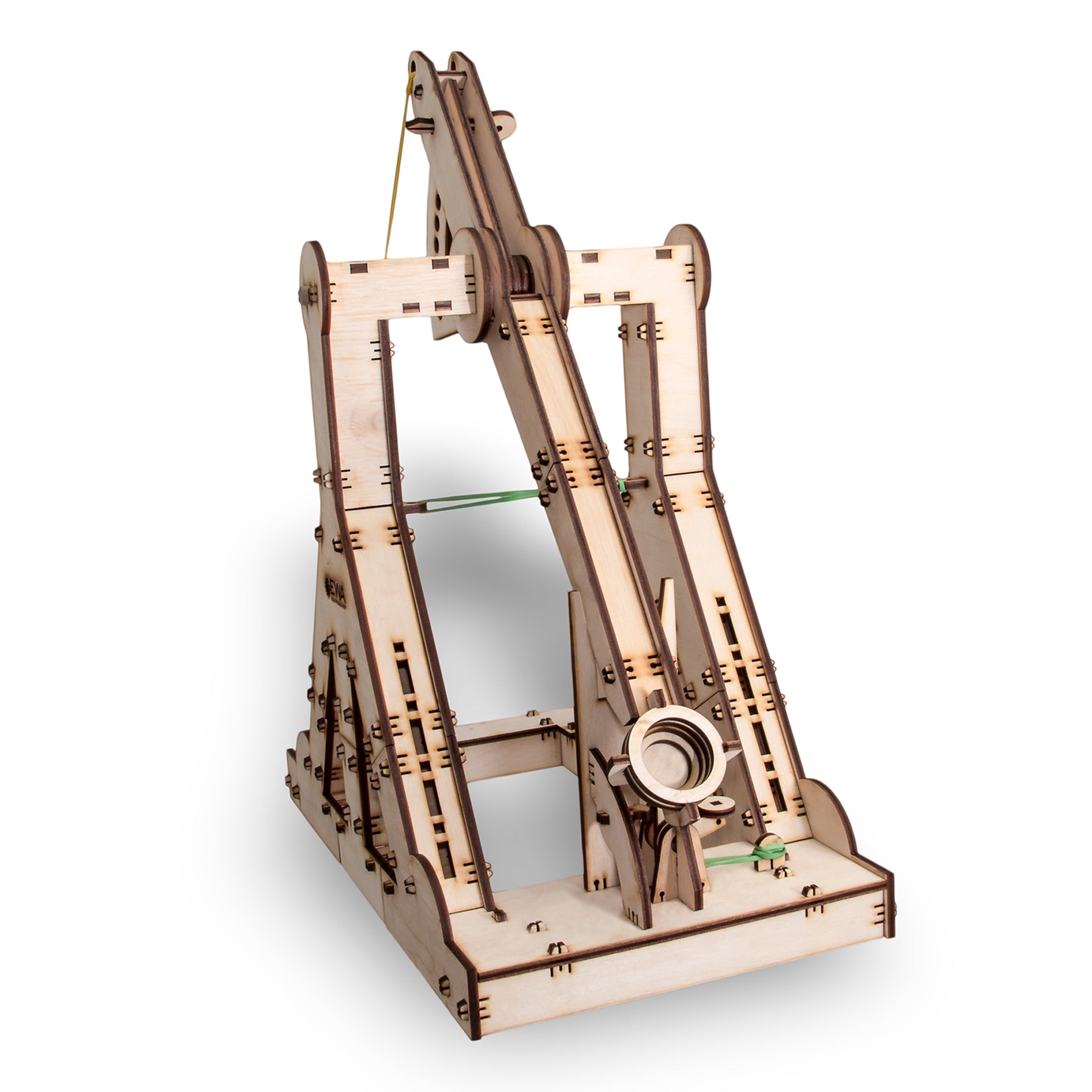 EWA Eco-Wood-Art Trebuchet 3D Wooden STEM Construction Kit - Image 4