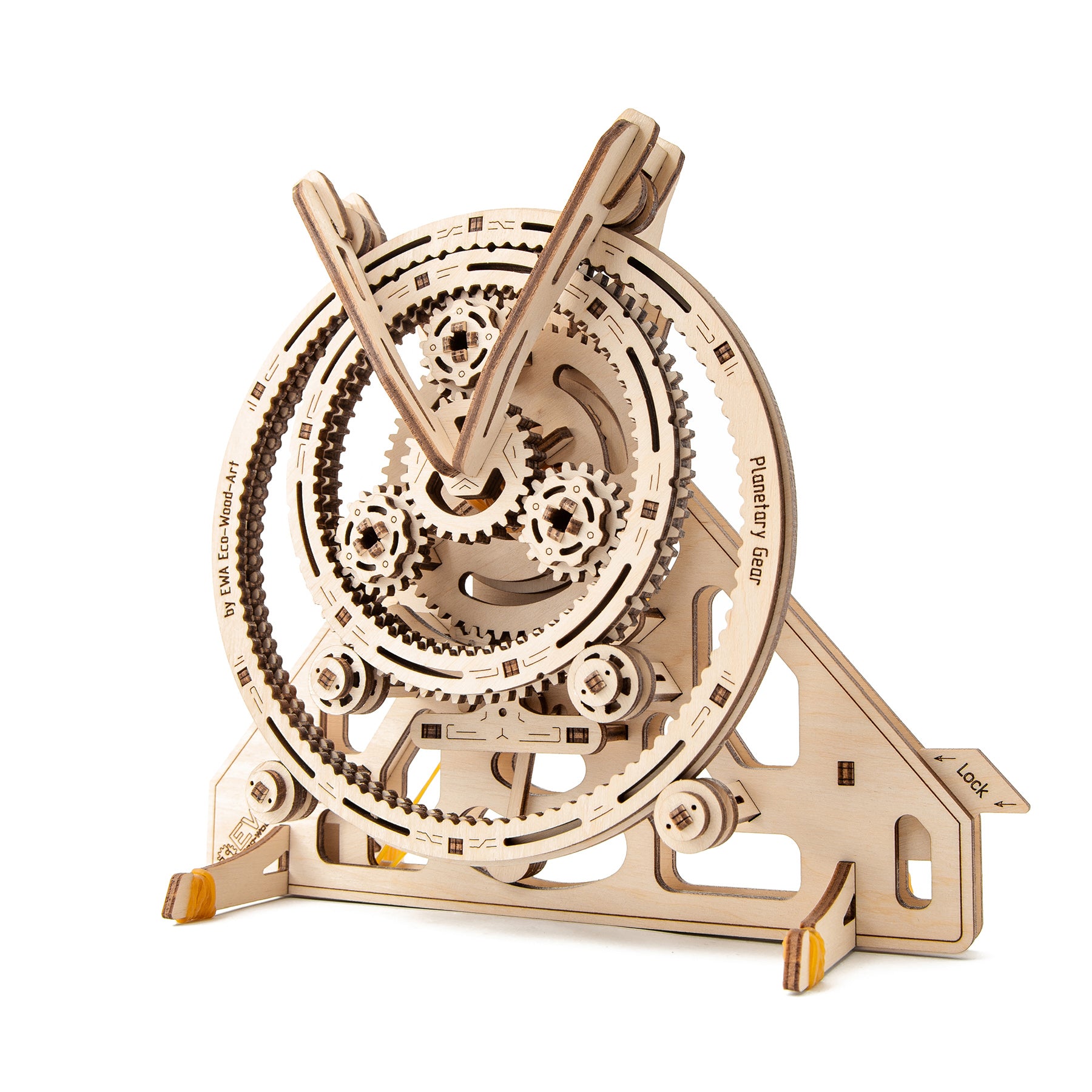 Alternative view of EWA Eco-Wood-Art Planetary Gear 3D Wooden STEM Kit - Model Engineering
